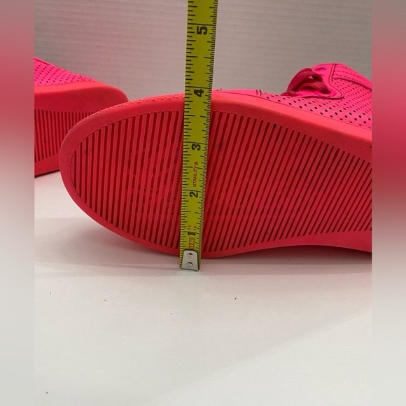 Gucci Mens Leather High Top Coda Hot Pink Sneakers GG on Tongue Size EU 38 US 8 - Picture 7 of 16